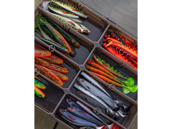 FOX - Krabička Rage Stack and Store Box Shield Storage 8 Comp Large Shallow
