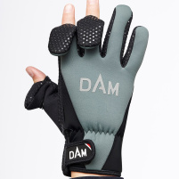 DAM - Rukavice Neoprene fighter glove, black / gray