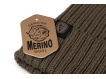 FOX - Čepice zimní Merino trawler olive