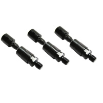 NGT Rychlospojka Quick Release Connector Black 3 ks