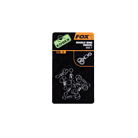 Fox obratlík Edges Double Ring Swivel sz 7 x 8