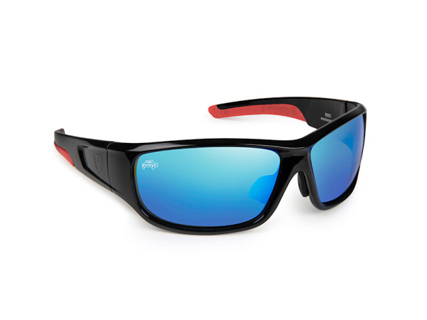 FOX Rage - Brýle Shield Wraps Brown Lense Mirror Blue