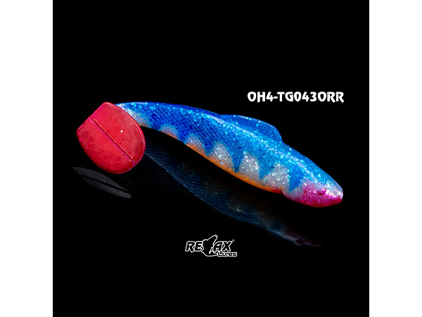 Relax - Gumová nástraha Ohio 4 Tiger - Barva TG043ORR - blister 4ks - 10,5cm