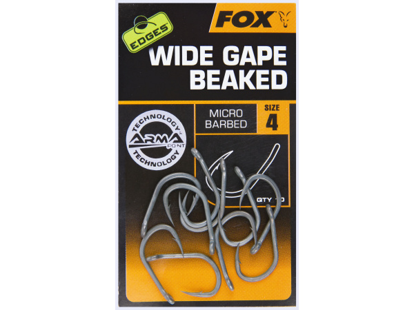 FOX - Háčky Arma point WIDE GAPE BEAKED 