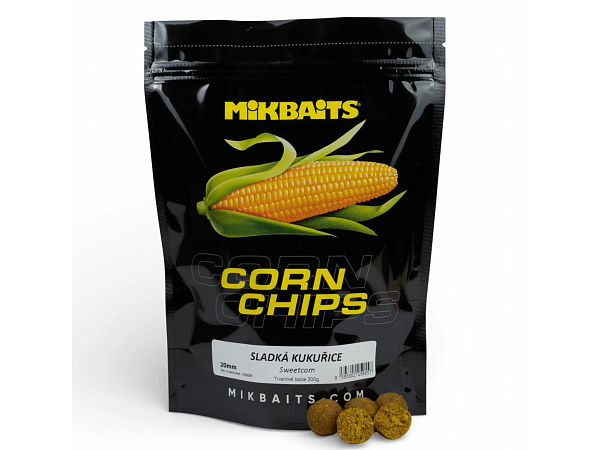 Mikbaits Boilie Corn Chips Sladká Kukuřice