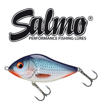  Salmo - Wobler Slider floating 10cm - Color Bleeding Blue Shad