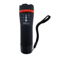 TRIXLINE - Svítilna TR 310 R 1W rubber torch, červená