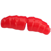 Berkley - Gumová Nástraha PowerBait Action Waxies Sinking Red, 2cm, 14ks