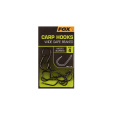 FOX - Háčky carp hooks WIDE GAPE BEAKED, vel. 4, bal: 10ks