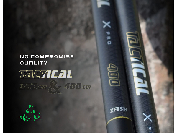 ZFISH Podběráková tyč Tactical handle 3.0m