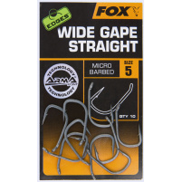 FOX - Háčky Arma point WIDE GAPE STRAIGHT vel. 6