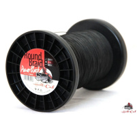 Hell-Cat Splétaná šňůra Round Braid Power Black 1000m|0,70mm (85,0kg)