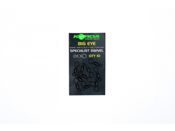 KORDA Obratlík Big Eye Swivel 10 ks