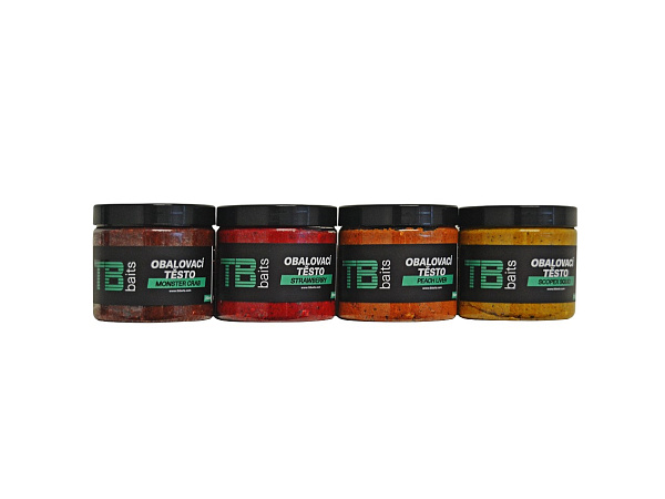 TB baits - Obalovací pasta 200ml - garlic liver Výprodej