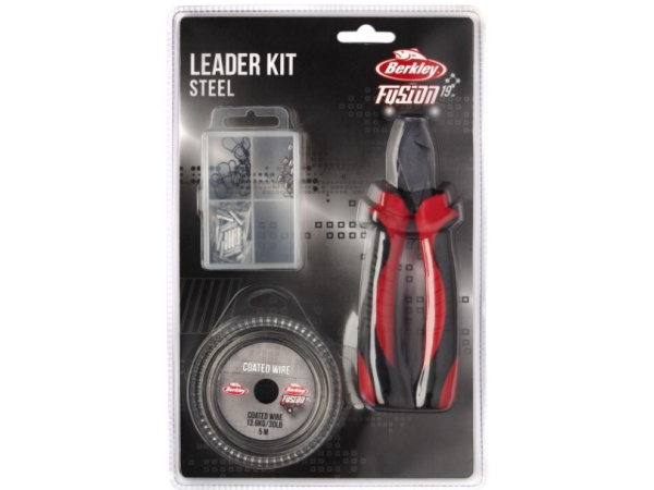 Berkley - Krimpovací set Fusion19 leader kit steel - VÝPRODEJ