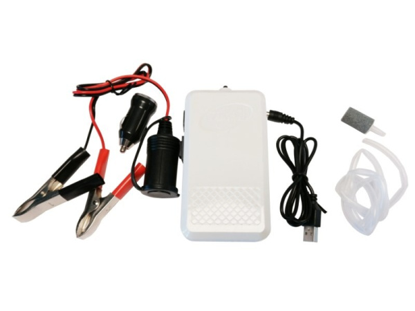 Thalydris - Okysličovač AA BatterieUSB auto adaptér svorky