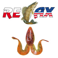Relax - Gumová nástraha Banjo Frog 3 Barva - L121 - blister 2ks - 9cm