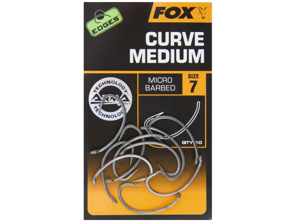 FOX - Háčky Arma point CURVE SHANK MEDIUM 