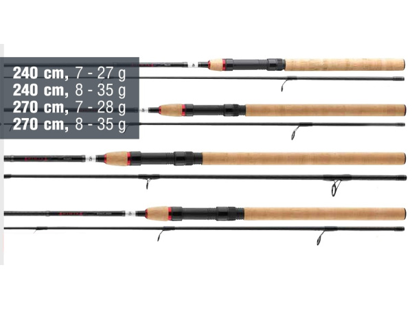 DAIWA - Prut Ninja X jigger 2,7m 8 - 35g 2D