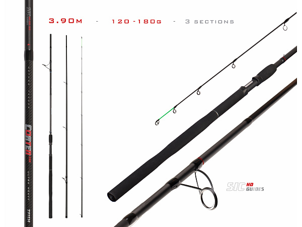 ZFISH Prut Corten Method Heavy Feeder 3,9m 180g