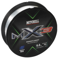 MITCHELL - Vlasec MX3 čirý 0,30mm 300m