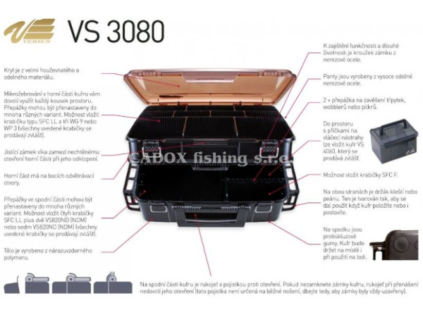 VERSUS - Kufřík VS 3080 žlutý