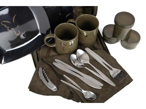 FOX - Jídelní Taška Camolite Pro 2 Osoby Dinner Set