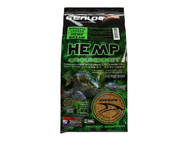 GENLOG KRMNÁ SMĚS HEMP / KONOPÍ 1kg