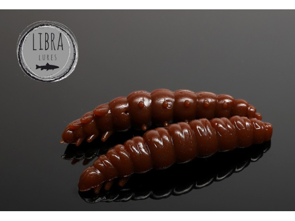 Libra Lures - Nástraha LARVA 45mm / krill / brown / 12ks