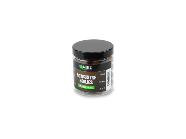 Nikl Rozpustné boilies Calanus & Krill 250ml