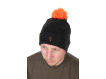 Fox Collection Bobble Hat - Black/Orange