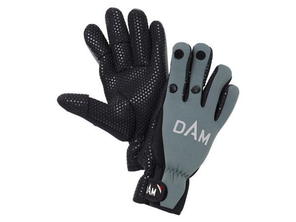 DAM - Rukavice Neoprene fighter glove, black / gray