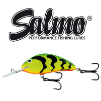 Salmo - Wobler Hornet floating 9cm - Green Tiger
