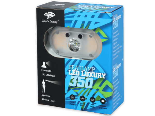 Giants fishing - Čelovka Headlamp LED Luxury 350