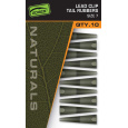 Fox závěsky Naturals Size 7 Lead Clips Tail Rubbers