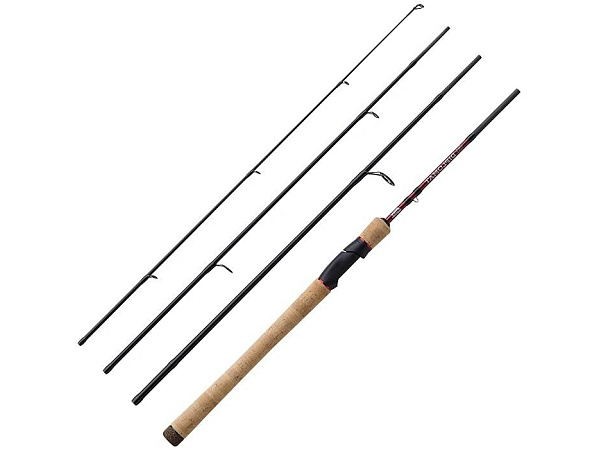 Abu Garcia - Prut Diplomat V2 travel rod M 2,44m, 15-55g, 4D, + tubus