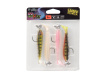 FOX - Sada gumových nástrah s jiggem (12g, 4/0) Zander pro UV 12cm