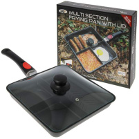 NGT - Pánvička s víkem Multi Section Frying Pan with Lid - VÝPRODEJ!