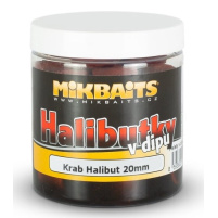  Mikbaits - Halibutky v dipu 250ml / 20mm - Krab Halibut