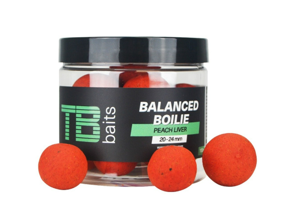 TB baits - Vyvážené Boilie Balanced + Atraktor 100g 20-24mm