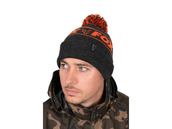 Fox Collection Bobble - Black & Orange