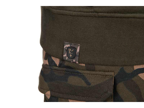 Fox LW Khaki/Camo Split Zip Hoody
