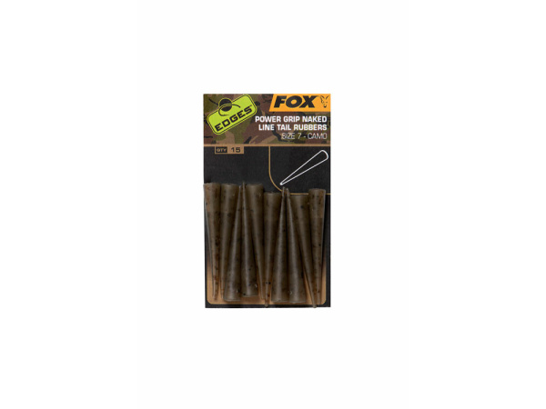 FOX - Edges Camo Power Grip Naked Tail Rubber, vel. 7
