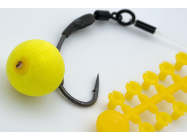 KORDA Zarážky Na Nástrahu Floss Caps Clear Čiré 20 ks