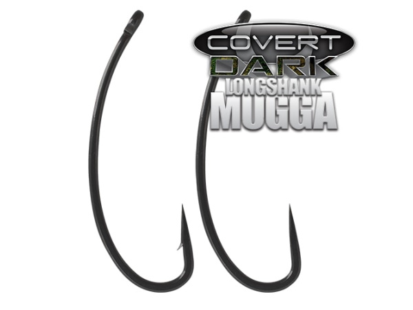 Gardner Háčky bez protihrotu Covert Dark Longshank Mugga Barbless