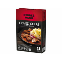 EXPRES MENU - Komplet menu Hovězí guláš s bramborem 500g