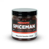 Mikbaits - Boilie v dipu Spiceman 250ml / 24mm - Pikantní Švestka