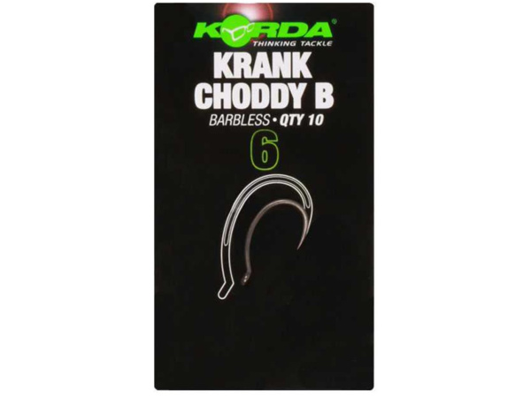 KORDA Háčky Krank Choody Barbless 10ks