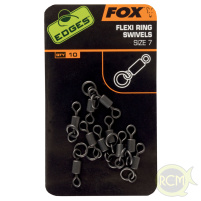 Fox - Obratlík s kroužkem Flexi Ring Swivel vel.10