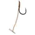 KORUM - Navázané Háčky Quickstop Hook Hairs Barbed - Vel. 12, 4ks